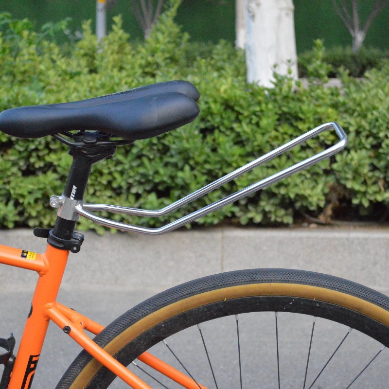 Bike Cargo Rack - ชั้นวางสัมภาระด้านหลังจักรยานสแตนเลส 304 รองรับน้ำหนักได้ดี มีความเสถียร ป้องกันการกัดกร่อน อุปกรณ์เสริมสำหรับจักรยาน