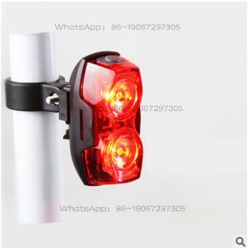 Bike Tail Light - ไฟท้ายจักรยาน 3 ชิ้น, ไฟเตือนจักรยานเสือภูเขาแบบแฟลช, อุปกรณ์ปั่นจักรยาน