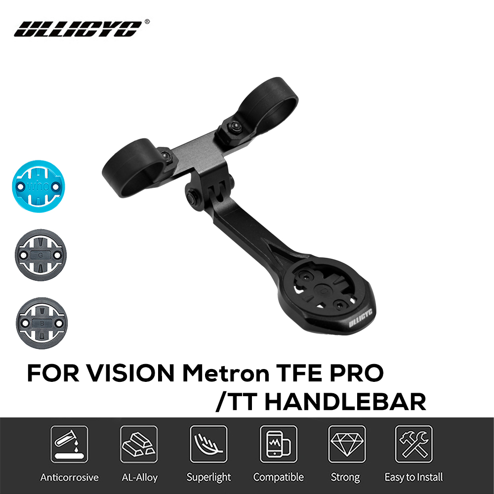 Bike Speedometer - ULLICYC ที่ยึดคอมพิวเตอร์จักรยานอะลูมิเนียมสำหรับ Vision TFE Metron Pro