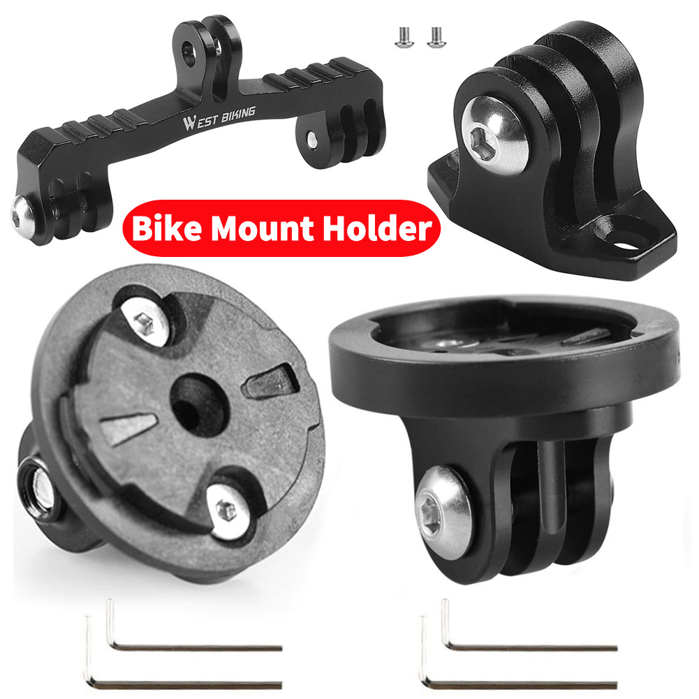 Bike Speedometer - ขายึดกล้องติดจักรยาน อะแดปเตอร์ยึดไฟหน้าจักรยาน ฐานยึดคอมพิวเตอร์จักรยาน สำหรับอุปกรณ์ Garmin Edge