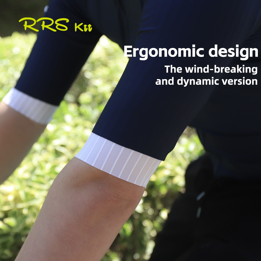 Cycling Arm Warmers - RRSKIT การแข่งขันขี่จักรยานนิวเมติกปลอกหักลมลดความต้านทานลมแห้งเร็วปลอกจักรยานต้านเชื้อแบคทีเรียระบายอากาศได้