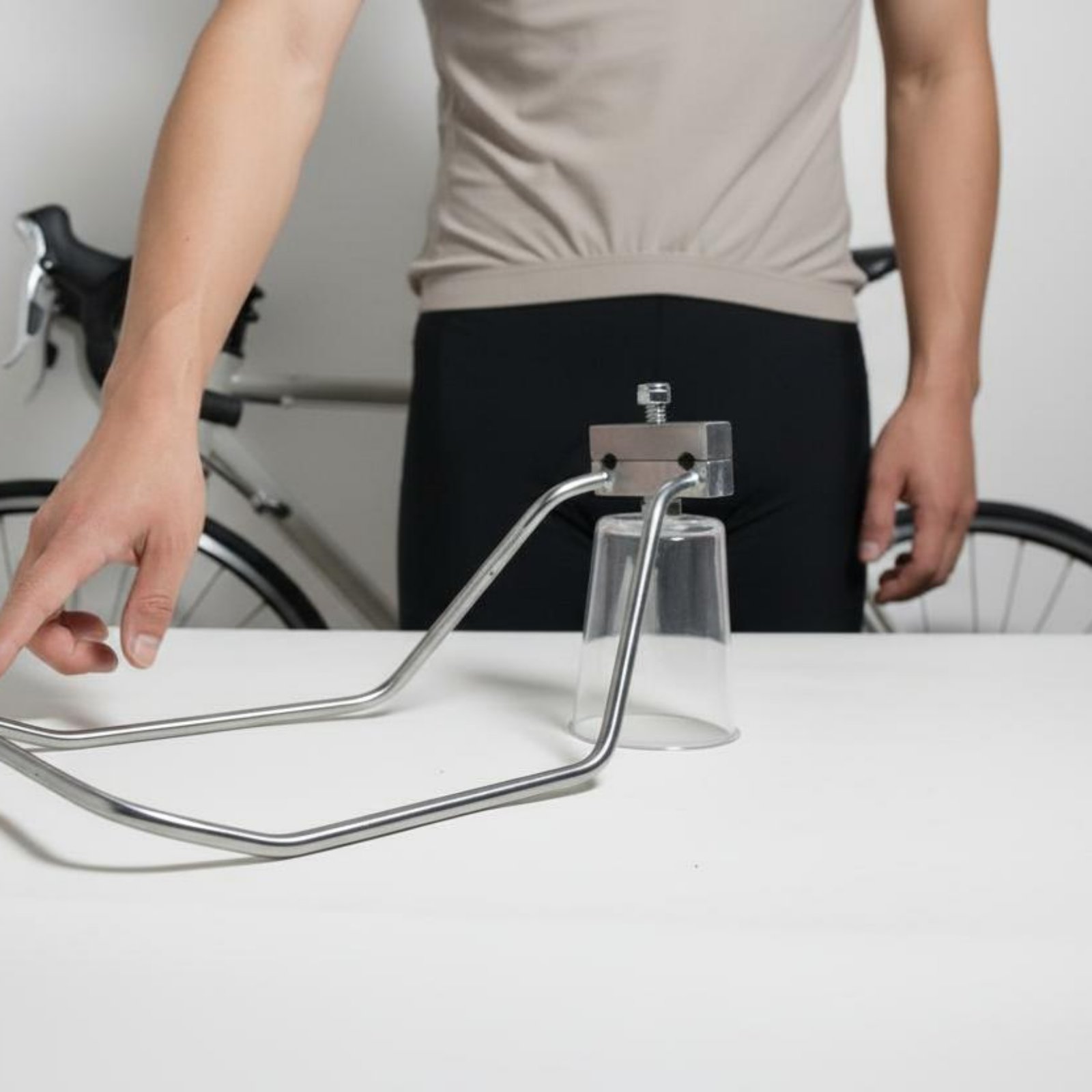 Bike Cargo Rack - แร็คท้ายจักรยาน ติดตั้งง่าย แร็คท้ายสแตนเลส ที่วางสัมภาระบนหลักอาน อุปกรณ์เสริมจักรยานแบบชิ้นเดียว
