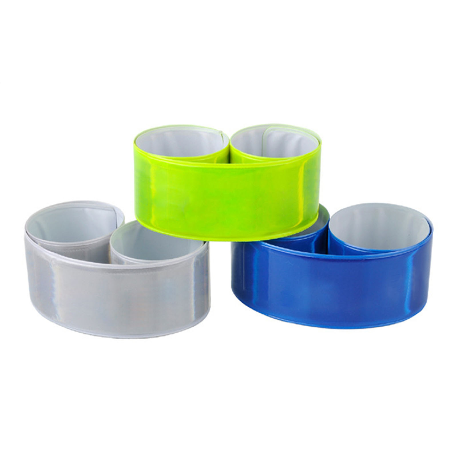 Cycling Arm Warmers - แถบสะท้อนแสงสำหรับขี่จักรยาน1ชิ้นสายรัดข้อมือเพื่อความปลอดภัยสำหรับแขนข้อมือข้อเท้าขาแถบเตือนสายรัดข้อมือแถบเรืองแสงสำหรับตกปลาวิ่งกลางแจ้ง