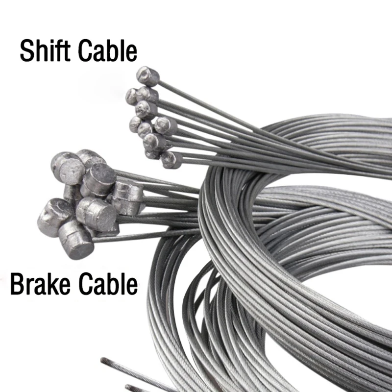 5pcs 2M MTB จักรยานสายเบรคสแตน - Cyclocross Gearing บทวิจารณ์และราคา