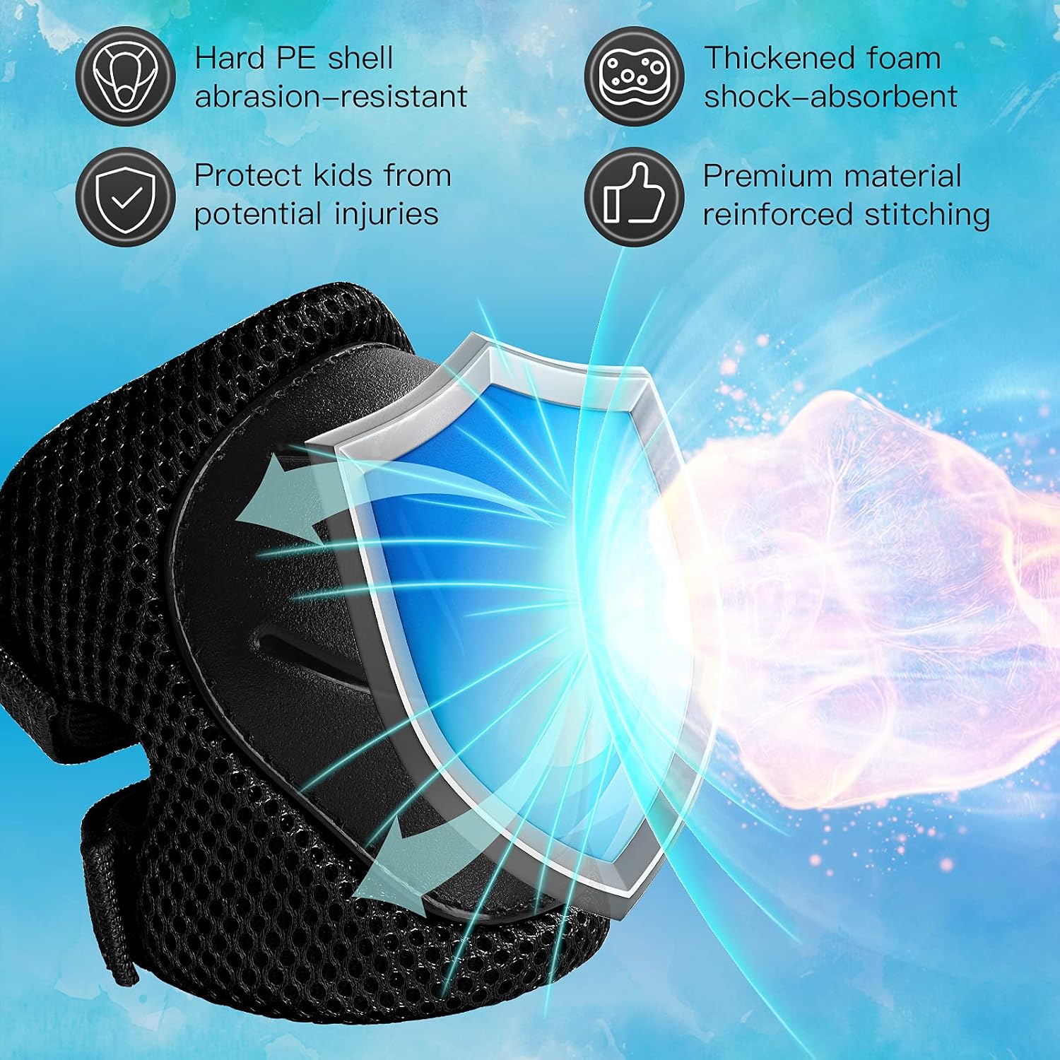 ชุดอุปกรณ์ป้องกันสำหรับเด็ก 6  - Cycling Protective Gear Kids บทวิจารณ์และราคา
