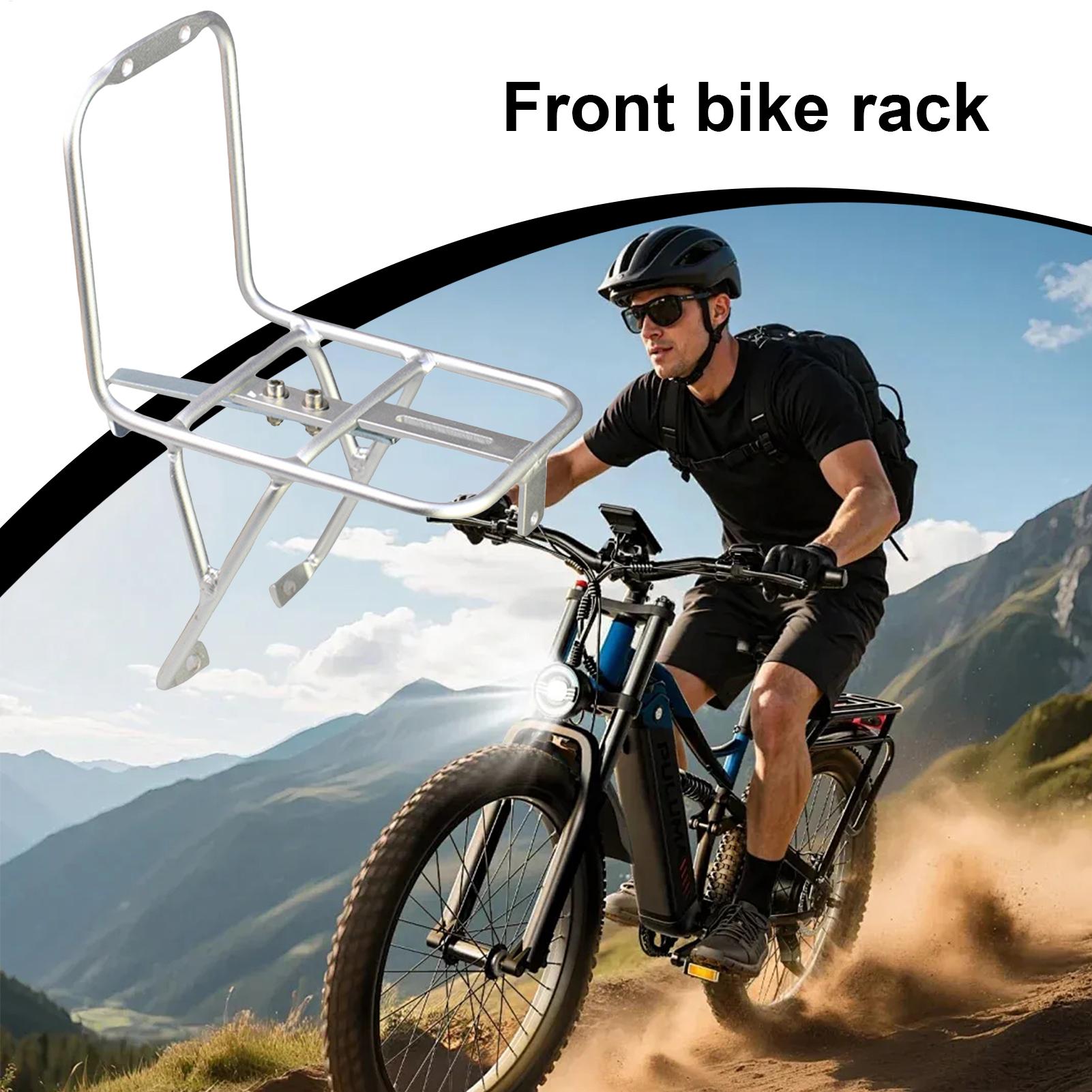แร็คจักรยานด้านหน้า อลูมิเนียม - Bike Cargo Rack บทวิจารณ์และราคา