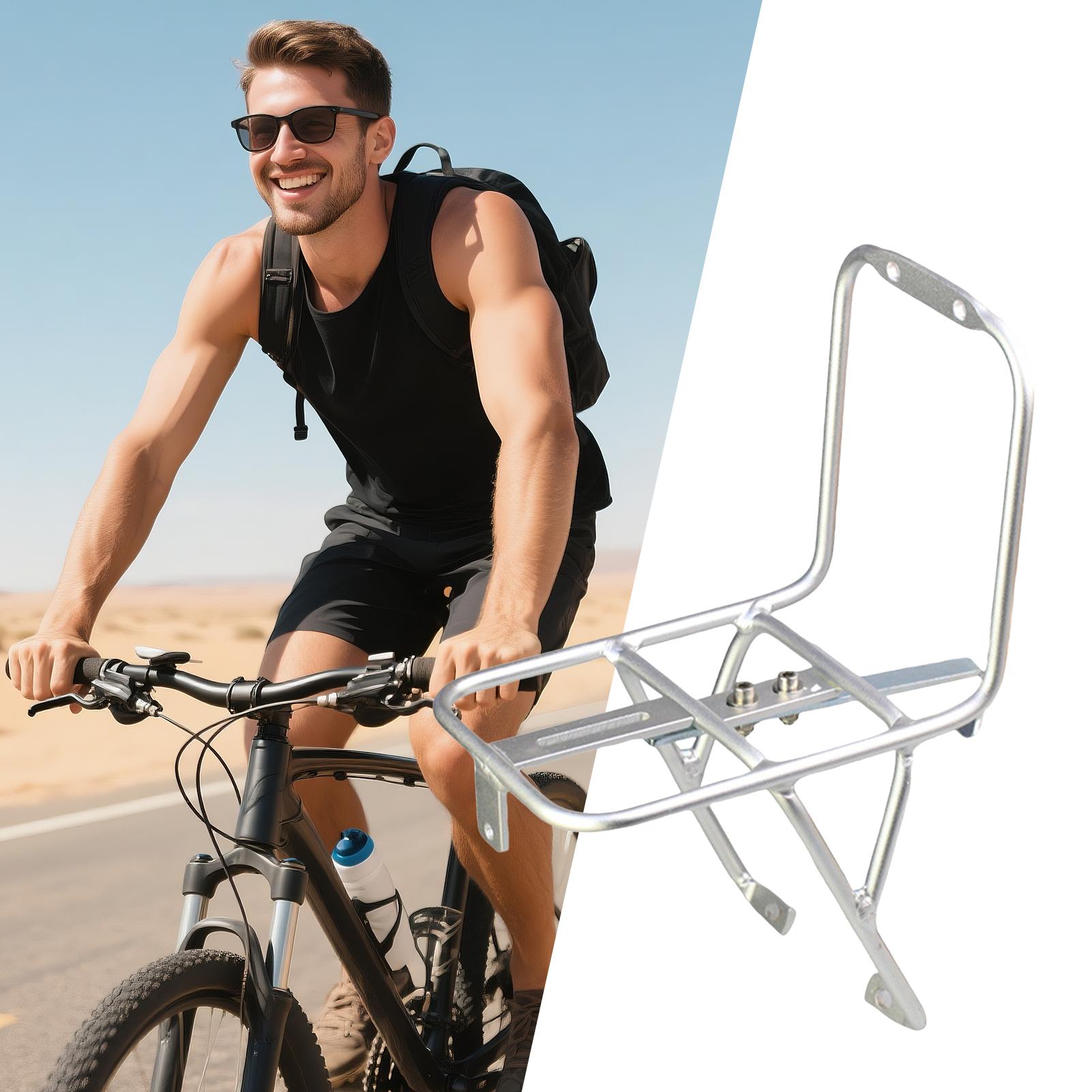 แร็คจักรยานด้านหน้า อลูมิเนียม - Bike Cargo Rack บทวิจารณ์และราคา