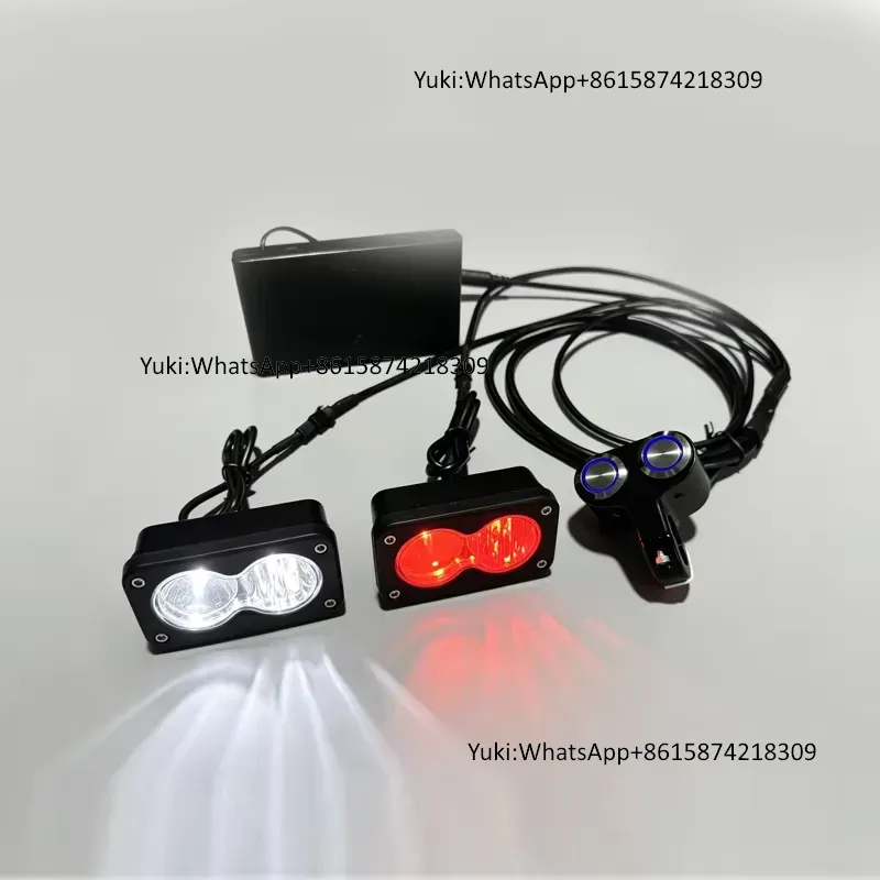 ชุดไฟหน้า-ไฟท้าย LED แบบสองเลน - Bike Tail Light บทวิจารณ์และราคา