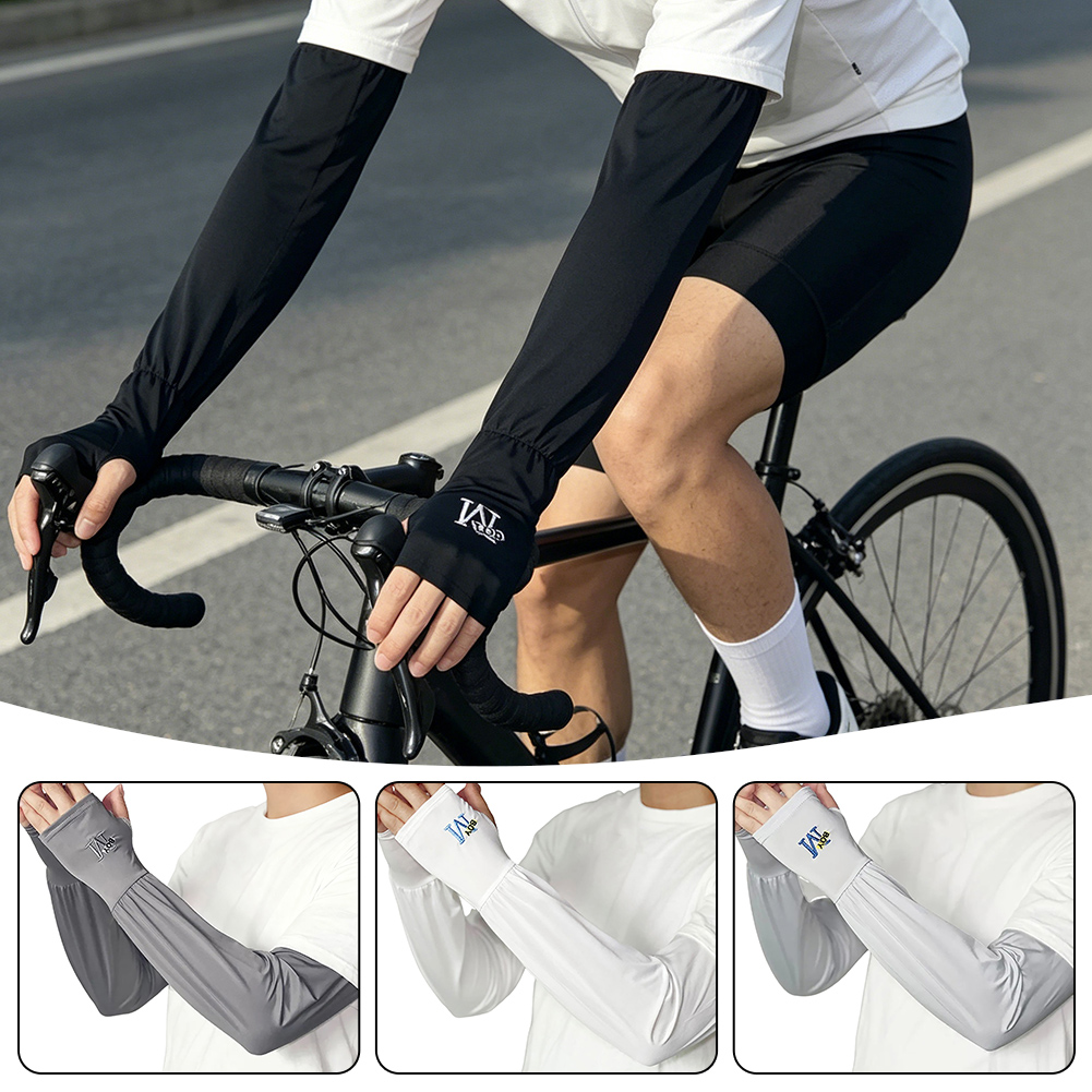 ปลอกแขนผ้าไหมน้ำแข็งสำหรับผู้ห - Cycling Gear Design บทวิจารณ์และราคา