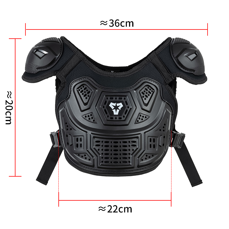ชุดเกราะป้องกันสำหรับเด็กขี่มอ - Cycling Protective Gear Kids บทวิจารณ์และราคา