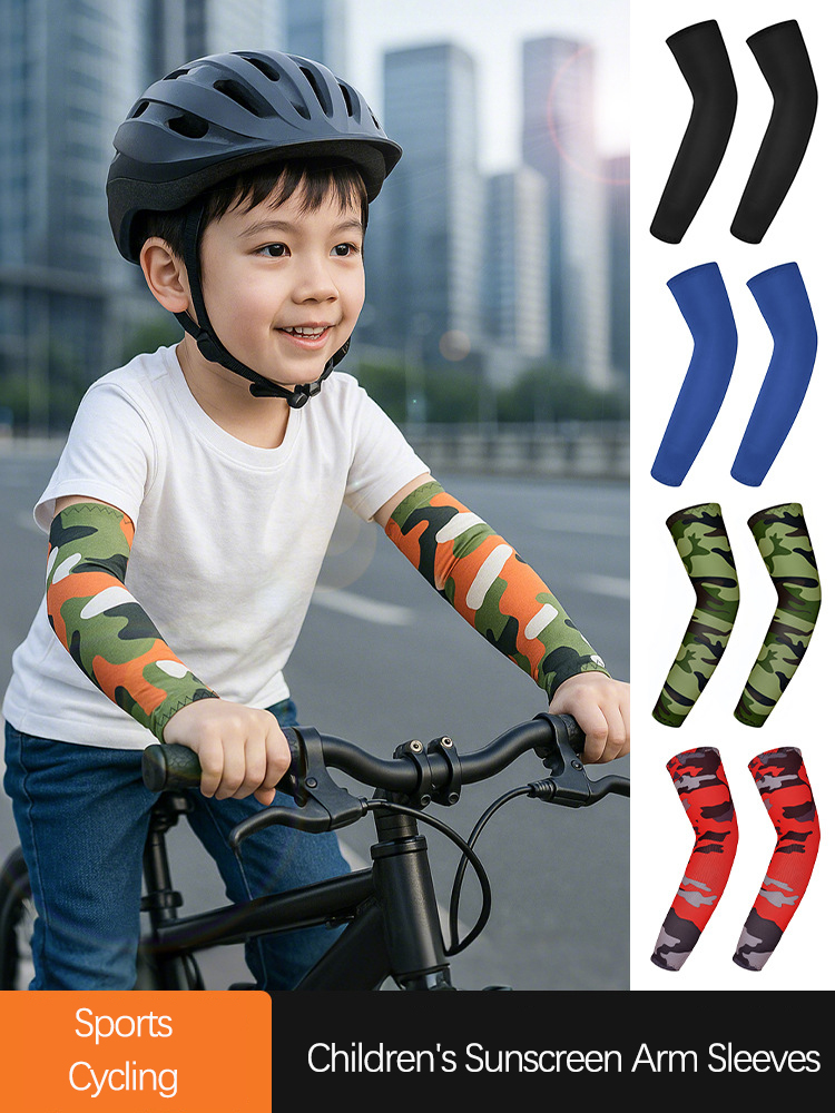 เด็กแขนแขน Anti-sunburn ฤดูร้อ - Cycling Arm Warmers บทวิจารณ์และราคา