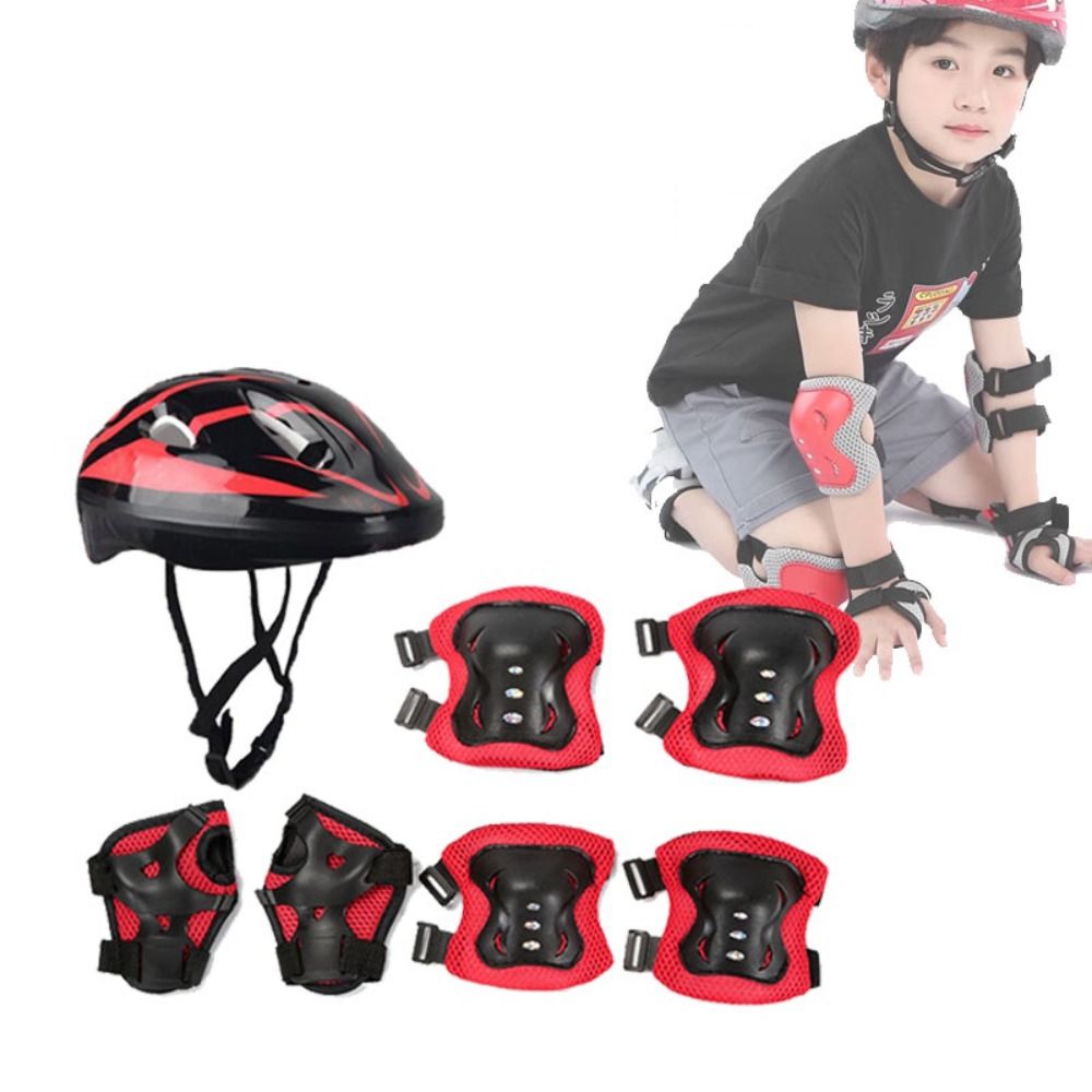 หมวกกันน็อคเด็กที่ป้องกันข้อมื - Cycling Protective Gear Kids บทวิจารณ์และราคา