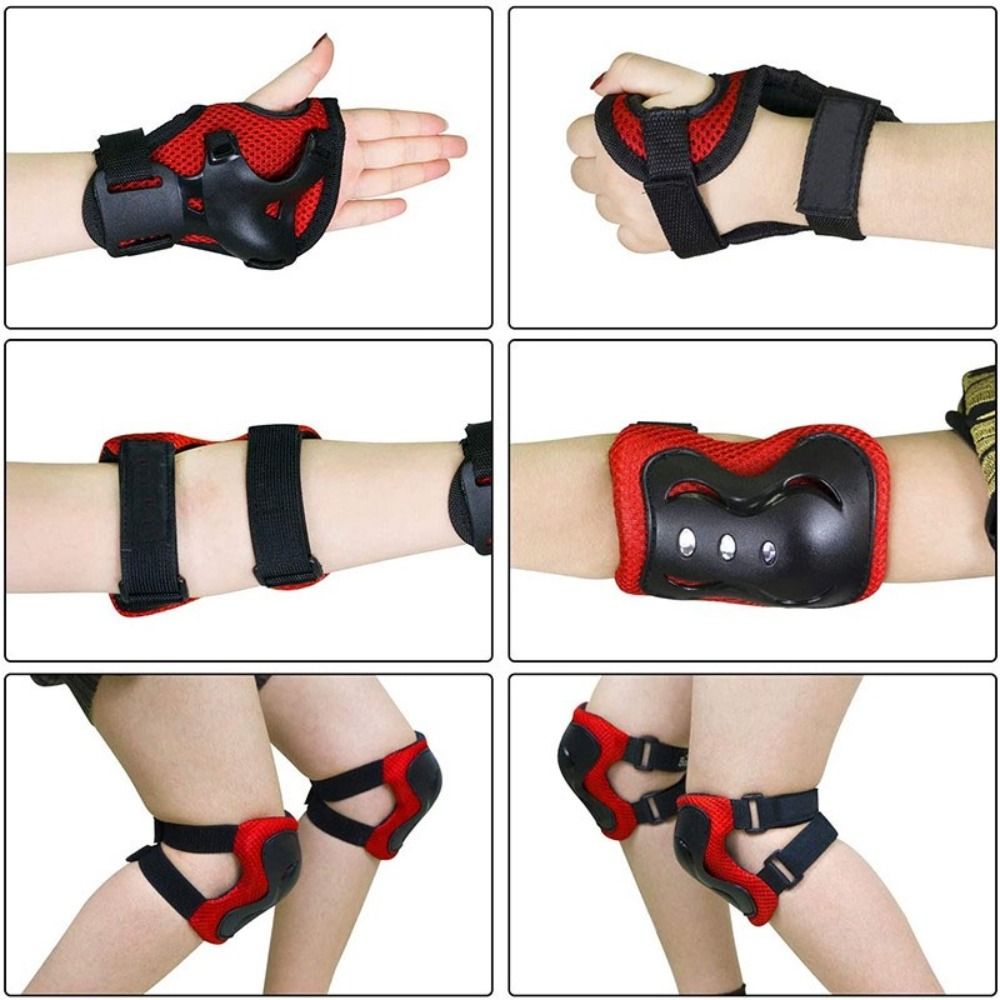 หมวกกันน็อคเด็กที่ป้องกันข้อมื - Cycling Protective Gear Kids บทวิจารณ์และราคา
