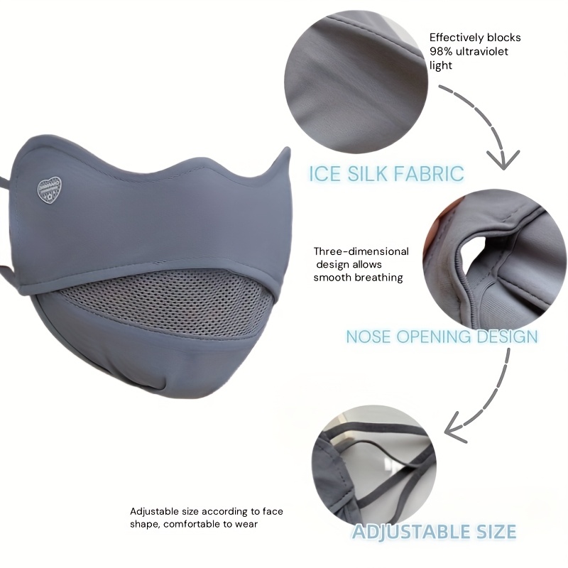 หน้ากากไหมน้ําแข็งระบายอากาศได - Cycling Gear Design บทวิจารณ์และราคา