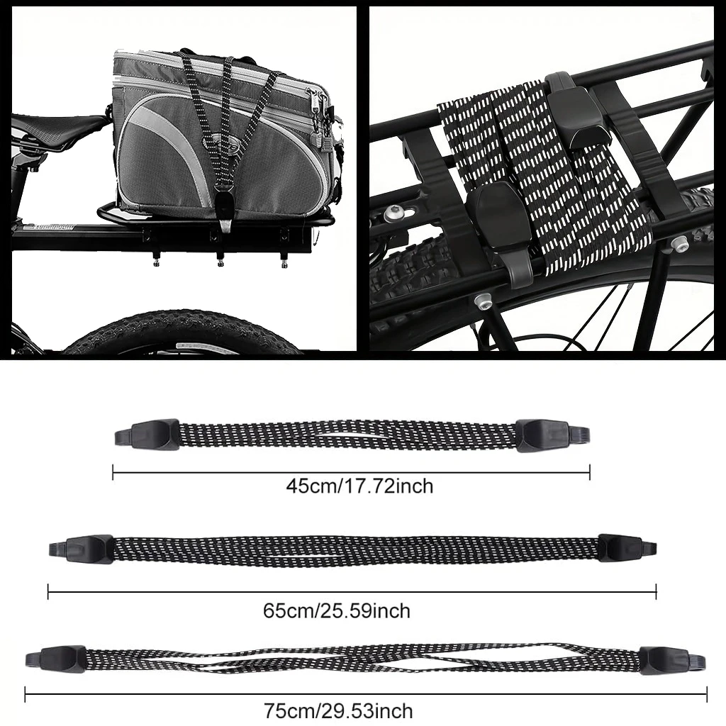 เชือกสำหรับจักรยาน สายรัดยางยื - Bike Cargo Rack บทวิจารณ์และราคา