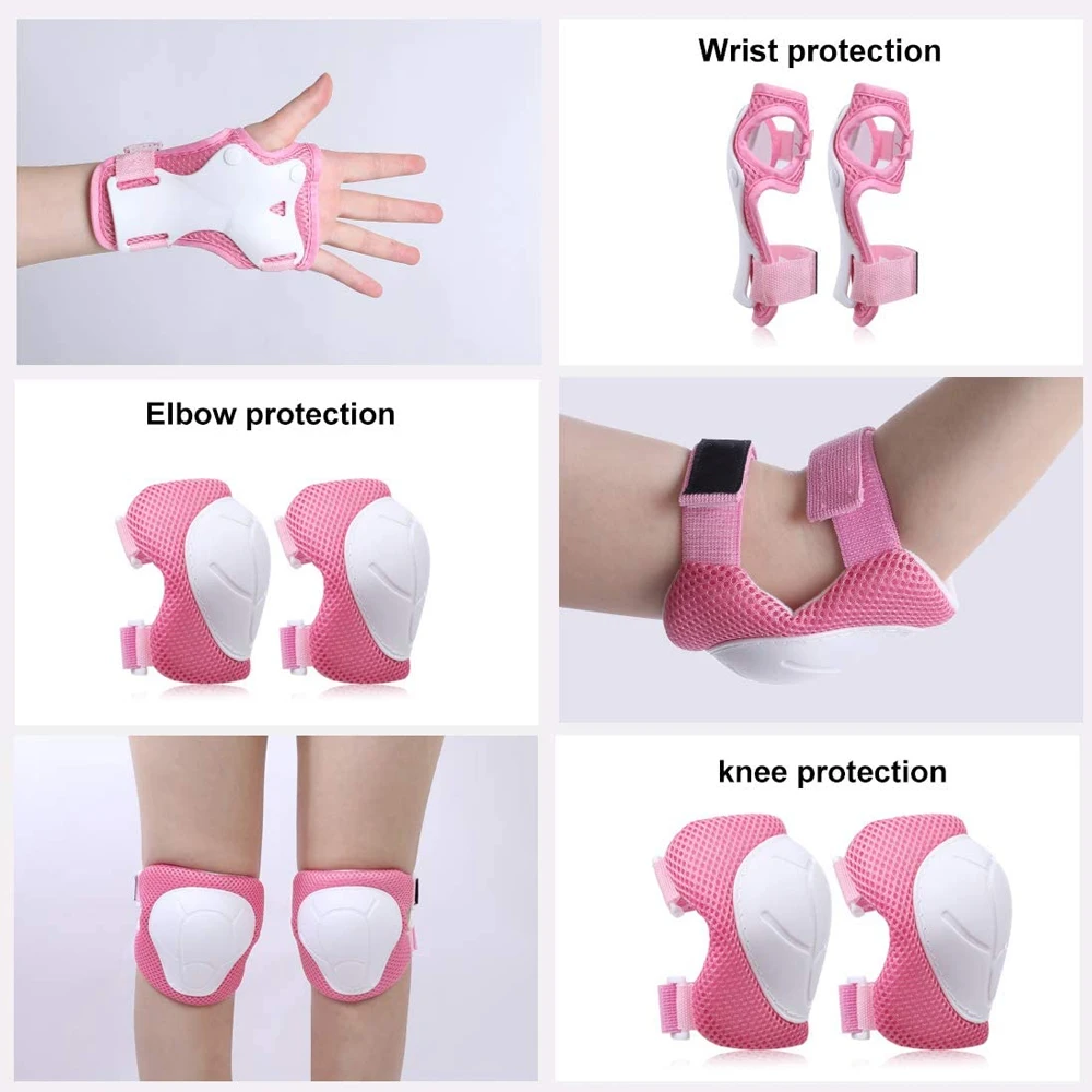GOMOREON 6 ชิ้น/เซ็ตเด็กเข่า P - Cycling Protective Gear Kids บทวิจารณ์และราคา