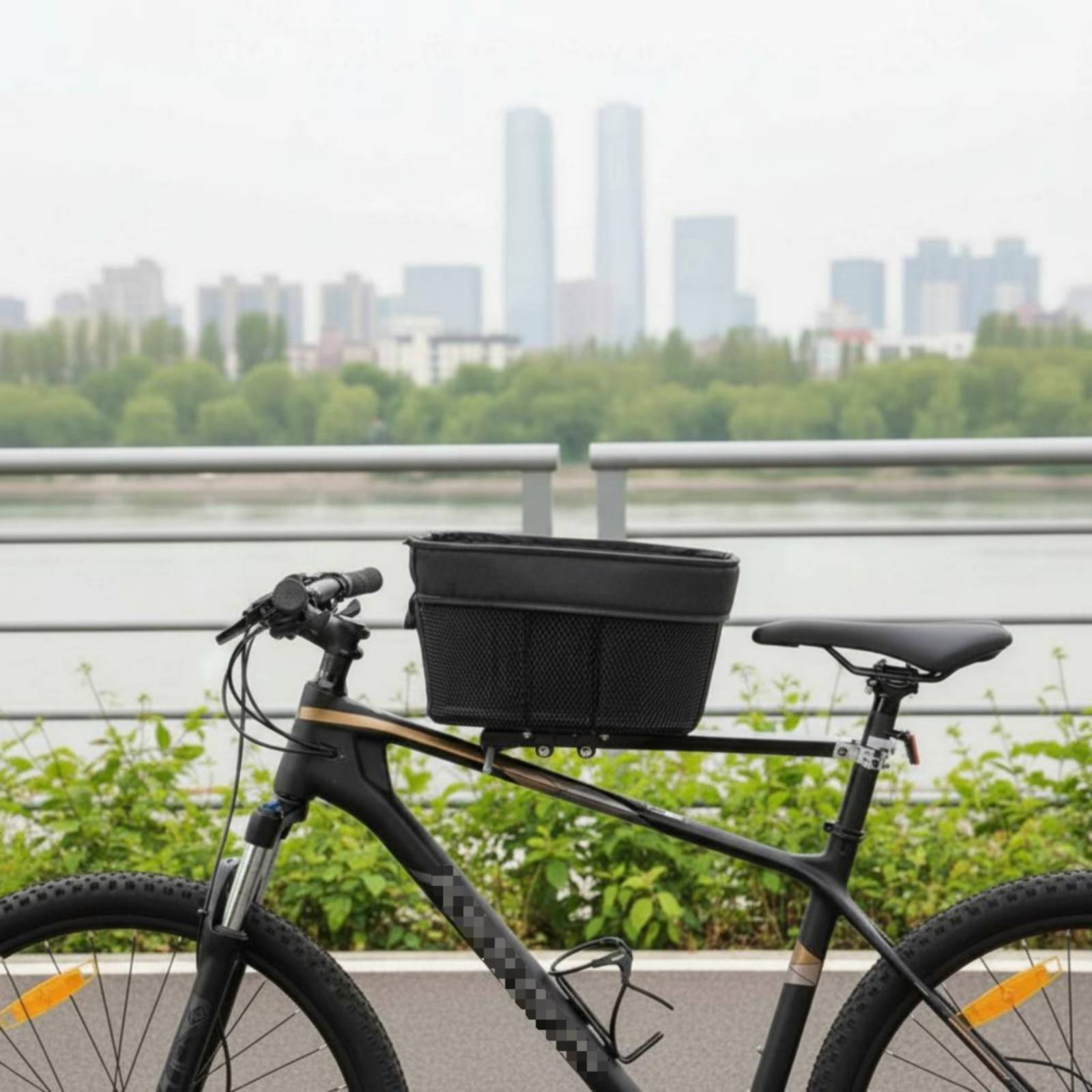ตะกร้าจักรยานสำหรับสุนัขแบบพับ - Bike Cargo Rack บทวิจารณ์และราคา