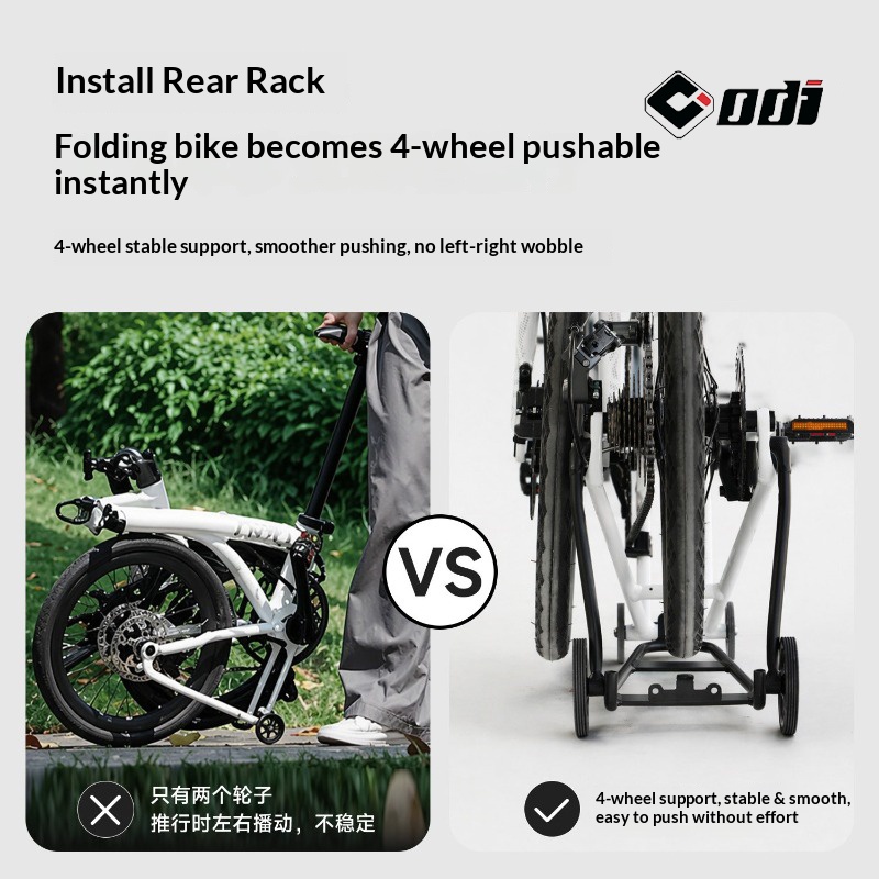 แร็คหลังแบบพิเศษ ODI สำหรับจัก - Bike Cargo Rack บทวิจารณ์และราคา