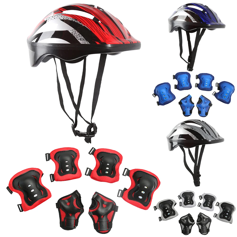 ชุดอุปกรณ์ป้องกันสำหรับกีฬาจัก - Cycling Protective Gear Kids บทวิจารณ์และราคา