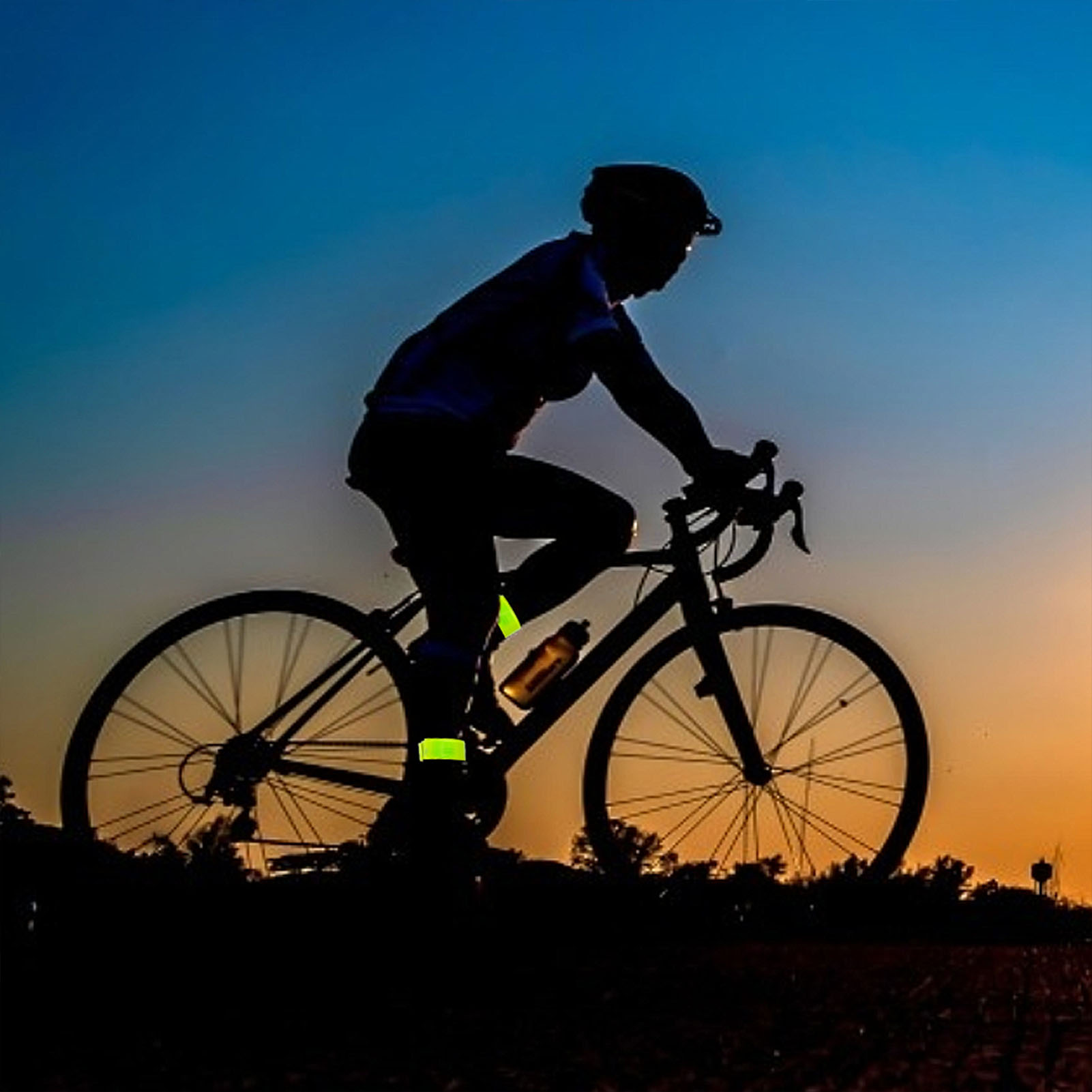 แถบสะท้อนแสงสำหรับขี่จักรยาน1ช - Cycling Arm Warmers บทวิจารณ์และราคา